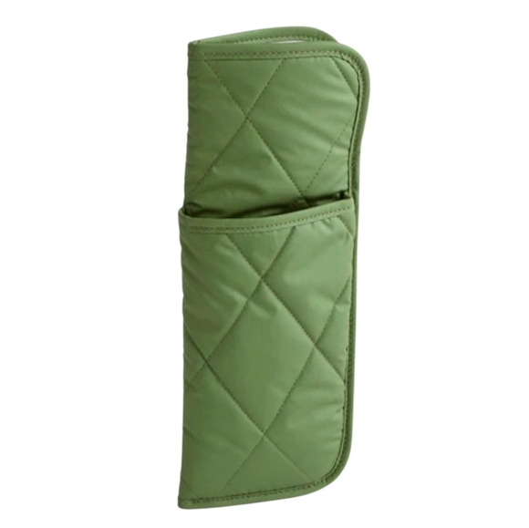 Vera Bradley Other - Vera Bradley Curling & Flat Iron Cover - Pearlized Cedar Green